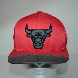 Mitchell & Ness Chicago Bulls Snapback Cap Red/Black